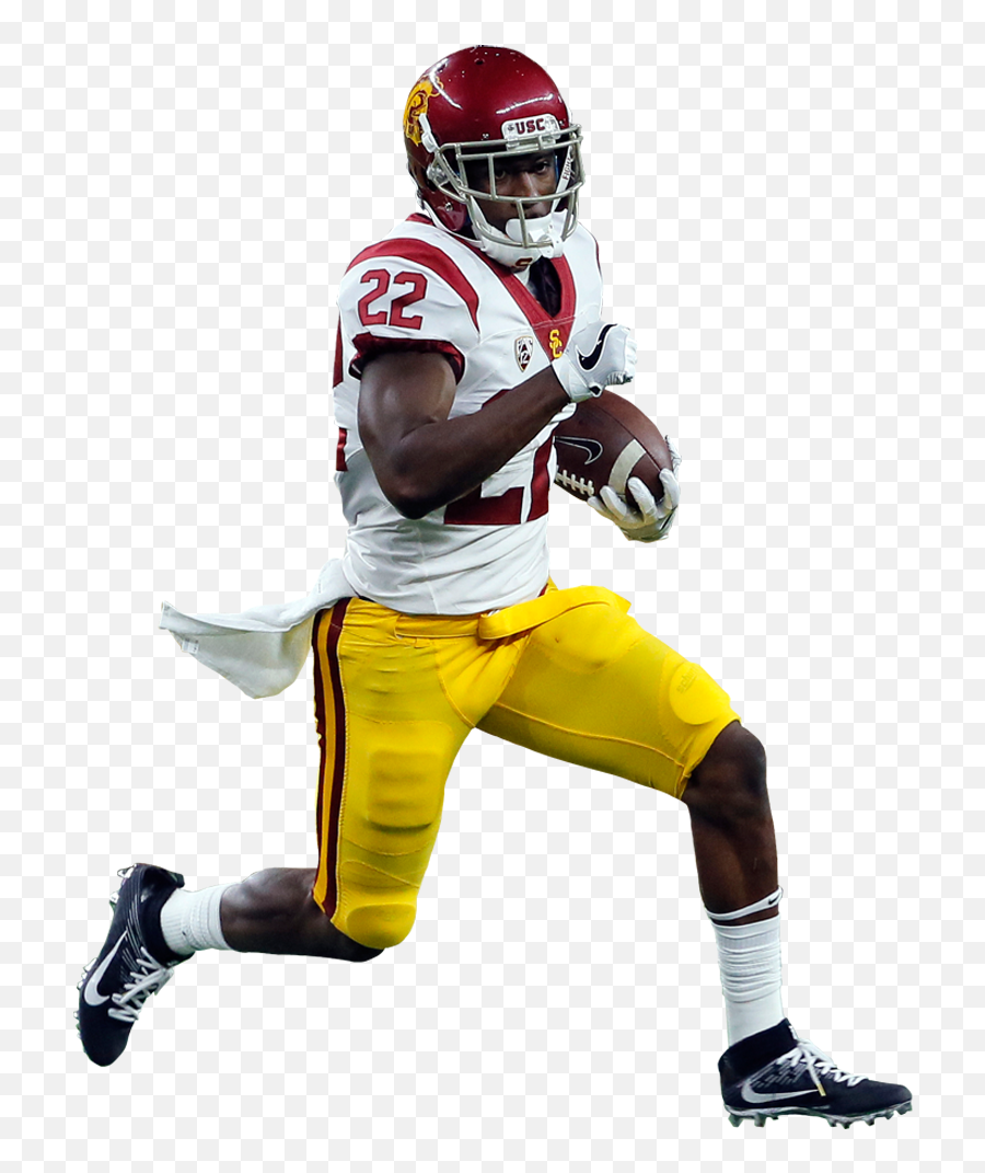 Usc Football Player Transparent - Usc Football Player Pngs,Football Laces Png