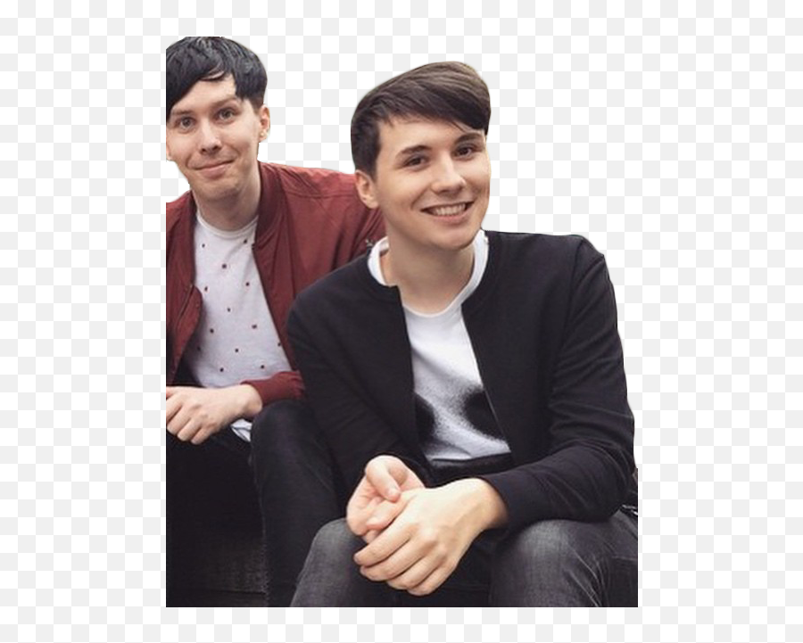 Dan And Phil Hd Posted - Sitting Png,Dan Howell Png