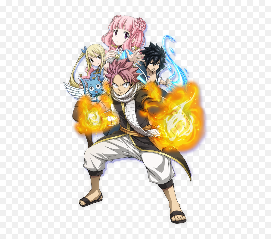 Natsu Dragneel - Fairy Tail New Character Png,Natsu Transparent