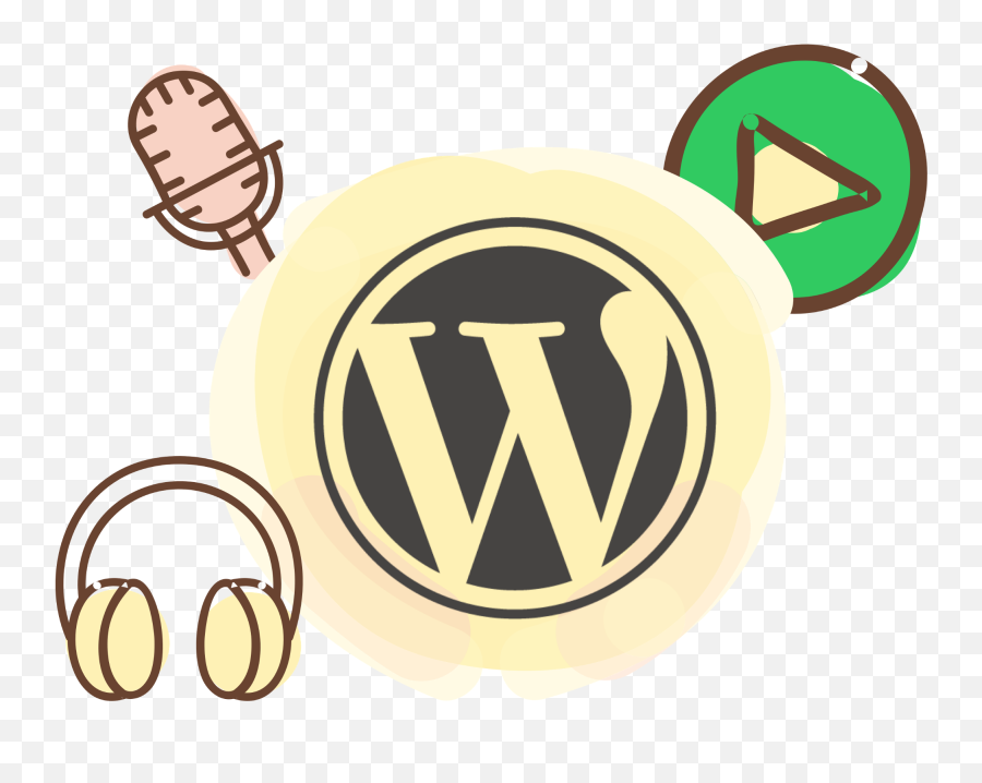 Wordpress Logo Clipart Simple - Wordpress Icon Png,Wordpress Icon Png