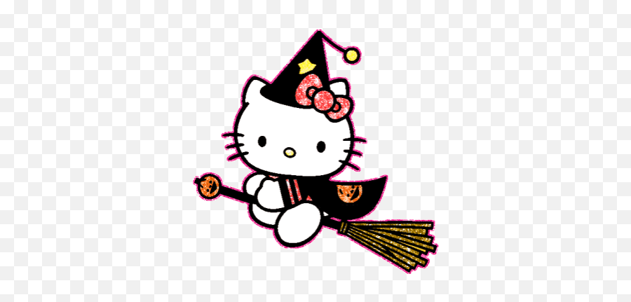 Transparent Gif Sticker - Find U0026 Sticker Gif Gfycat Halloween Hello Kitty Coloring Pages Png,Hello Kitty Transparent