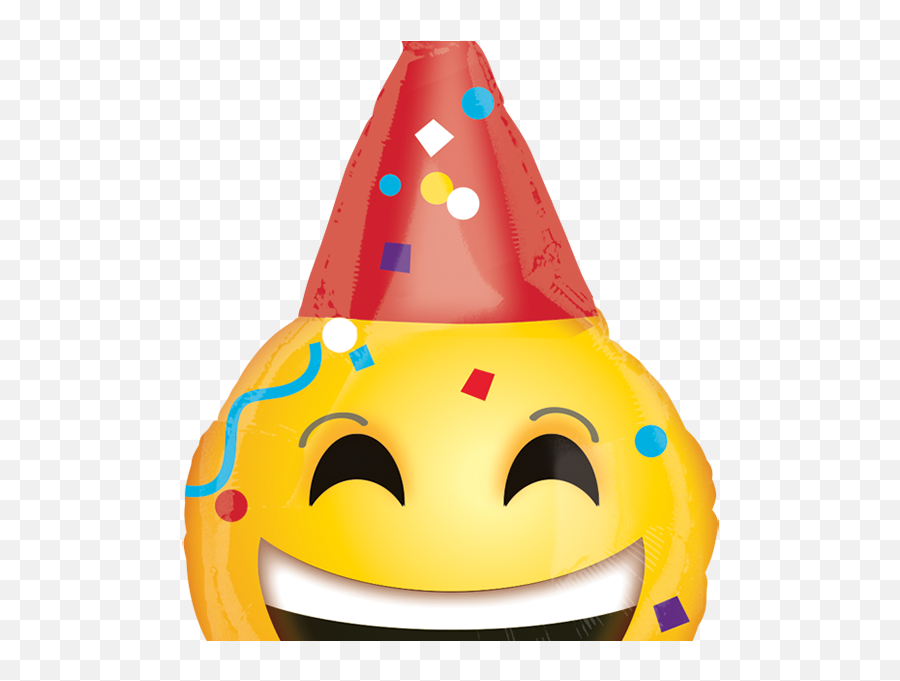 Carita Feliz Png - Birthday Emoji Png,Party Hat Transparent