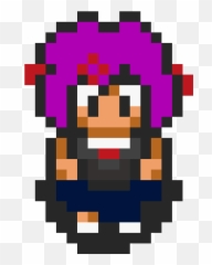 Edited Mediaan Alttp - style Sprite Of Natsuki I Think Tf2 Demoman Pixel Art png