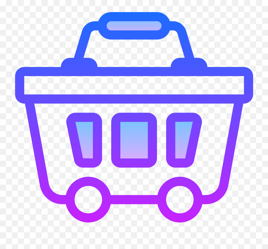 Shopping Basket Icon Png - Icon Clipart Full Size Clipart Purple Grocery Basket Icon Png,Shopping Icon Png