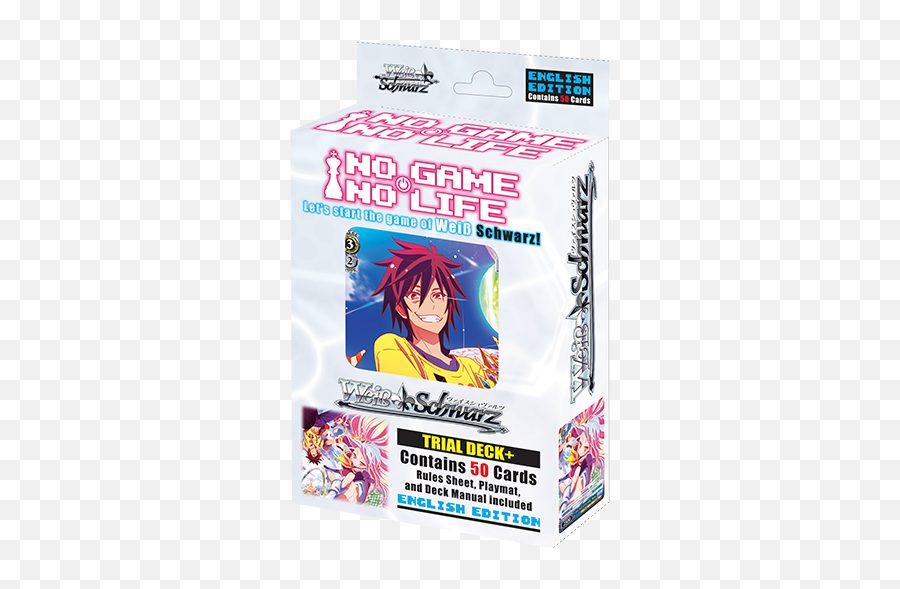 Trial No Game Life Weiß Schwarz - Weiss Schwarz No Game No Life Png,No Game No Life Logo