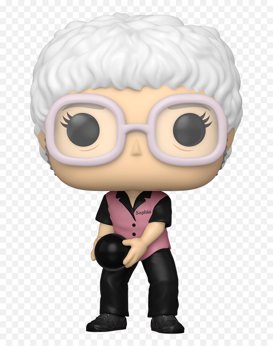 Funko Pop Tv The Golden Girls - Sophia Bowling Uniform Walmartcom Golden Girls Pop Bowling Png,Sophia Icon