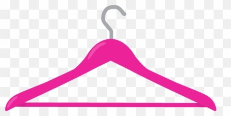 Clothes Hanger Clipart - Full Size 3493719 Png
