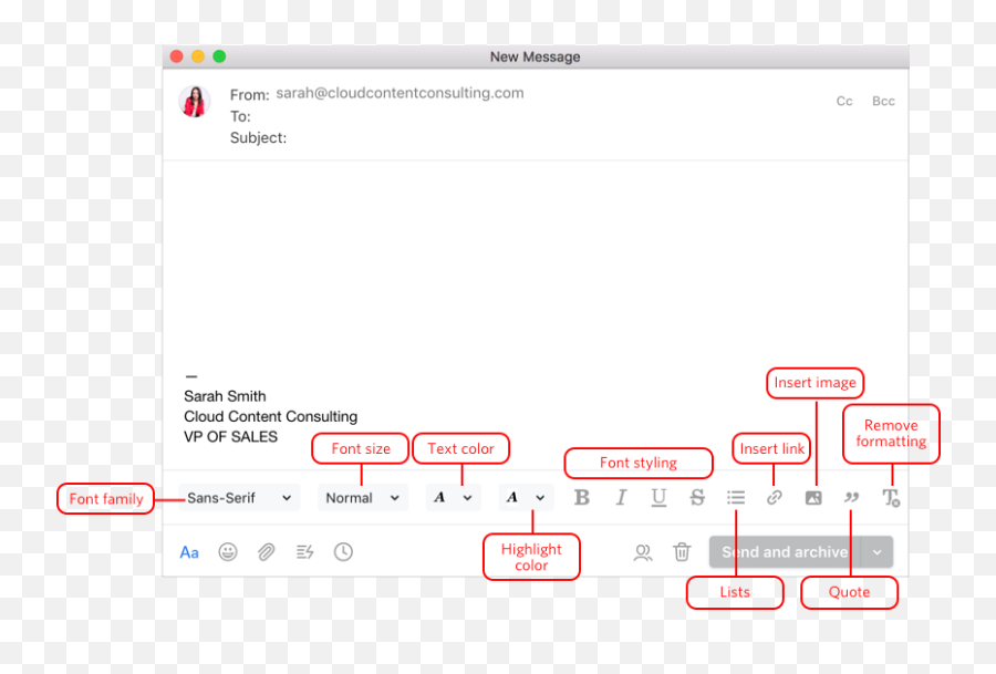 Understanding Frontu0027s Composer - Sending Messages Front Dot Png,Compose Mail Icon