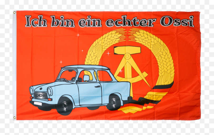 Deutschland Fahne Flagge Ddr Ich Bin Ein Echter Ossi - Der Ddr Png,Deutschland Flagge Icon