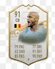 Fifa 22 Icons - Vincent Kompany Card png