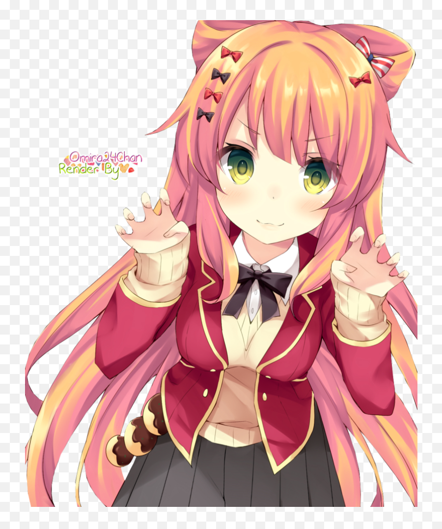 Cute Anime Png 8 Image - Cute Anime Render,Cute Anime Png