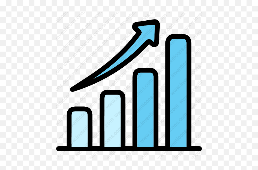 Download Growth Chart Vector Icon - Statistical Graphics Png,Chart Icon Svg