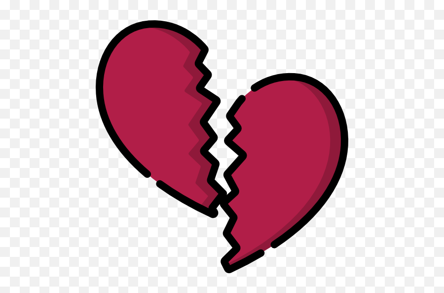 Free Icon Broken Heart - Girly Png,Heartbreak Icon
