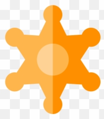 Sheriff Badge - Free signs icons Dot png