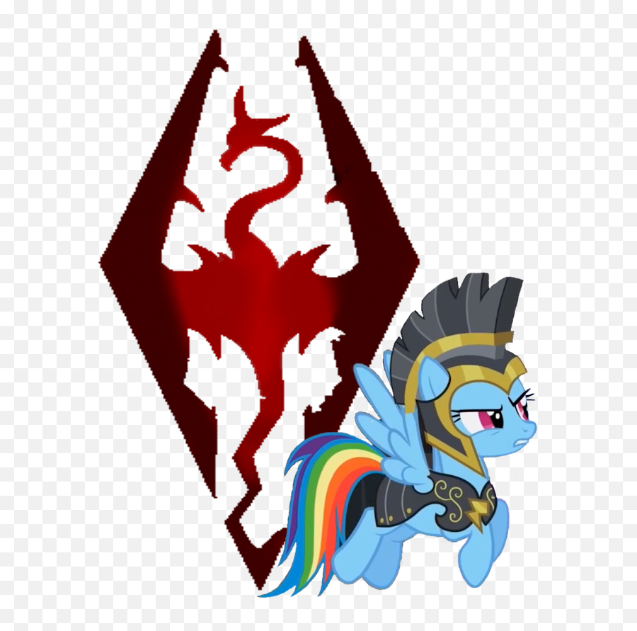Sapphire Lockser - Skyrim Logo Png,Rainbow Dash Icon