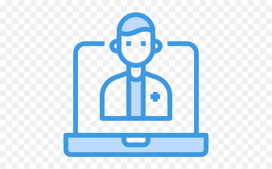 Doctor Medical Assistance Computer Advise Online Icons - Plaintiff Icon Png,Servicedesk Icon