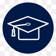 Leader In Me - Educational U0026 Student Leadership Programs Education Icon Dark Blue Png,High School Icon
