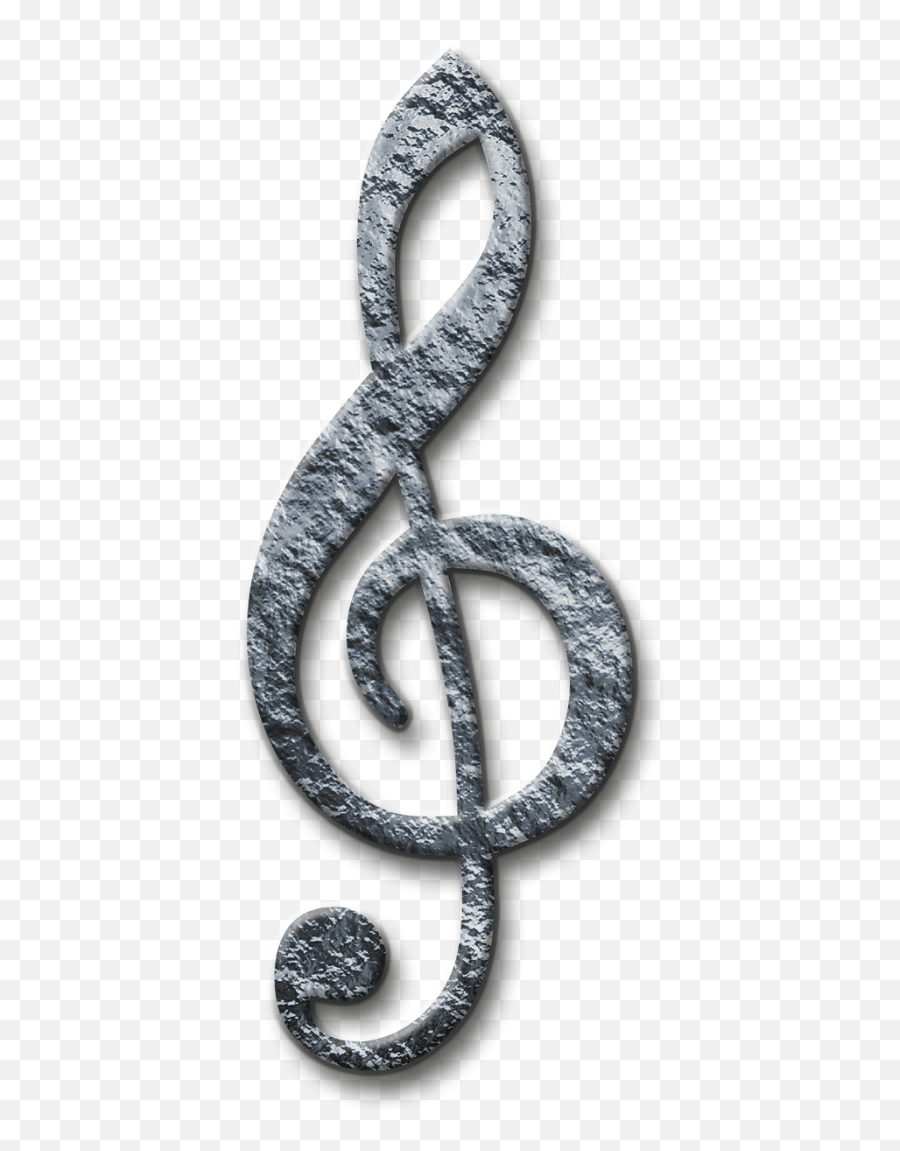 Clef Treble Music Effect Public Domain Image - Freeimg Aged Treble Clef Png,Bass Clef Icon