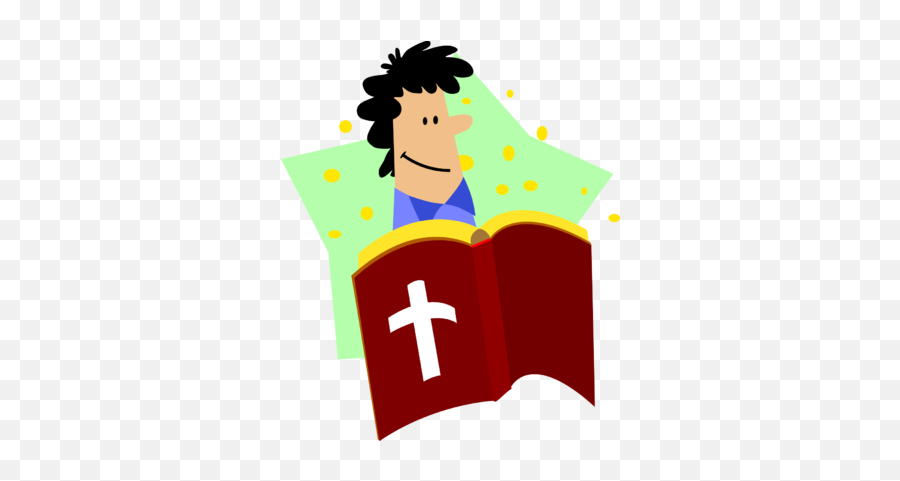 Reading Bible Cliparts 13 - Clip Art Png,Bible Clipart Png