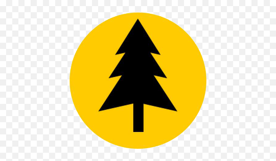 Download Tree Icon Environmental Division - Icon Png Image Black Pine Tree Cliparrt,The Division Icon