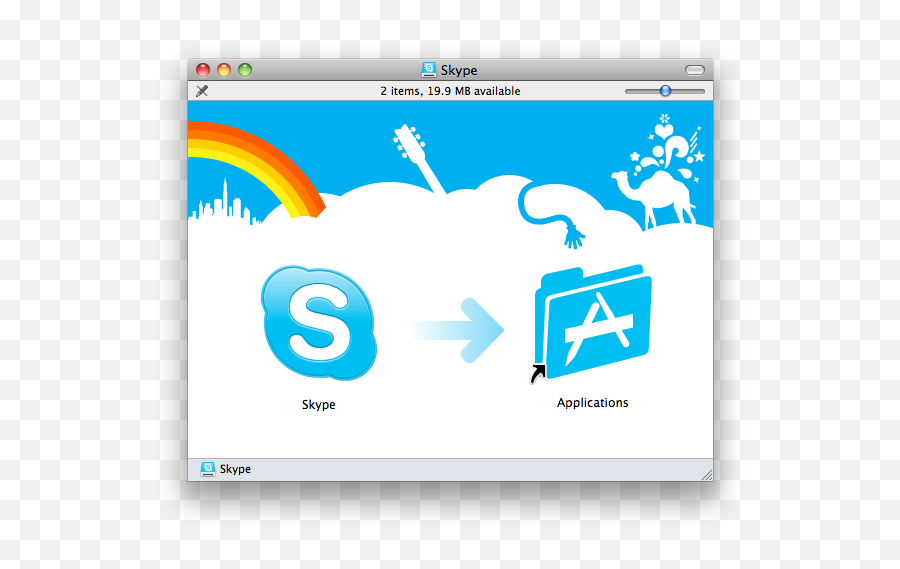 Skype Scottworld Blog My Rants And Raves - Macos Drag Drop Install Png,Inspector Gadget Icon
