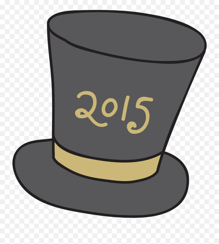 Hat Clip Art Product Design - Transparent New Years Hat Png,New Years Hat Transparent