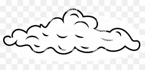 Cloud Drawing - Clip Art png