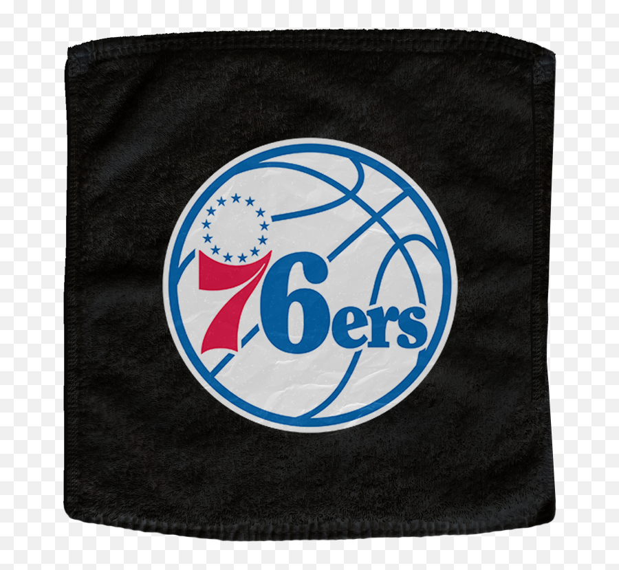 Philadelphia 76ers Custom Nba Basketball Rally Towel - Circle Png,76ers Png