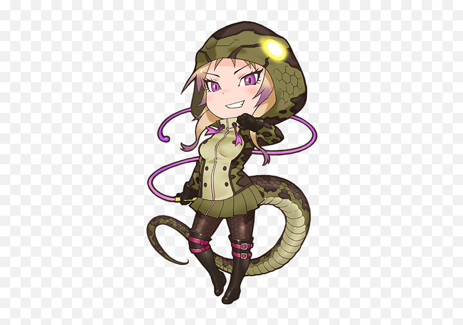 African Rock Python - Japari Library The Kemono Friends Wiki Kemono Friends Python Png,Snake Scales Png