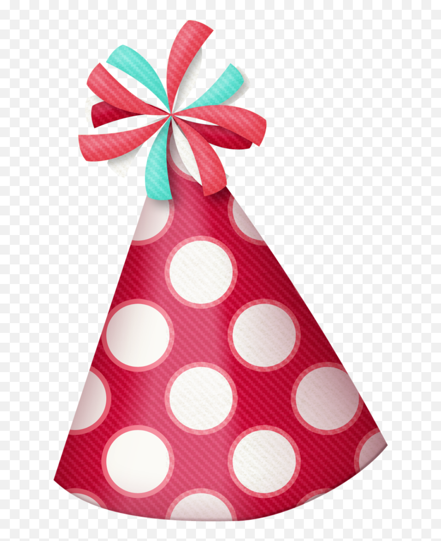 Download Birthday Hat Clipart Polka Dot Party - Blue Birthday Png,Birthday Party Hat Png