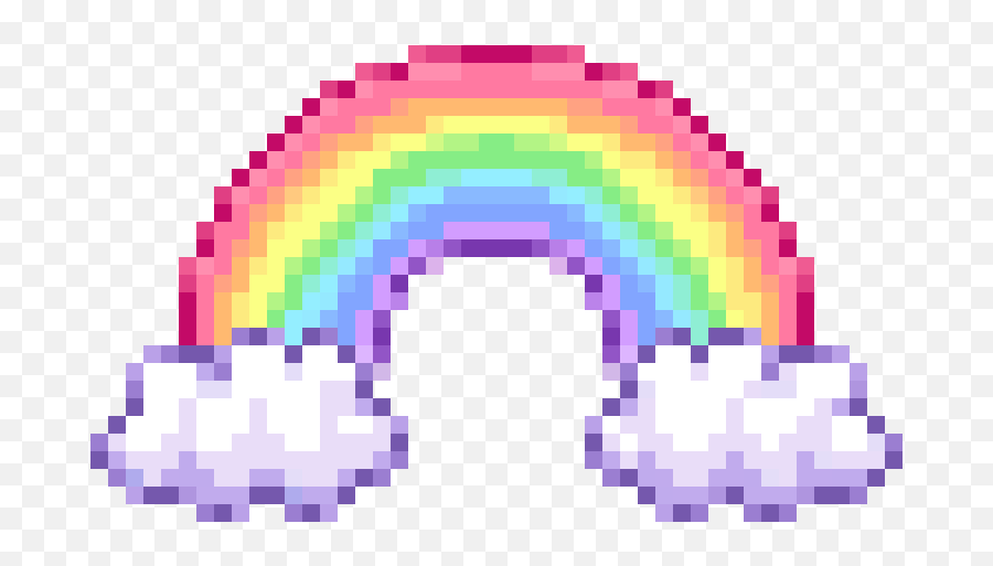 Cute In Pngs - Transparent 8 Bit Rainbow,Cute Pngs