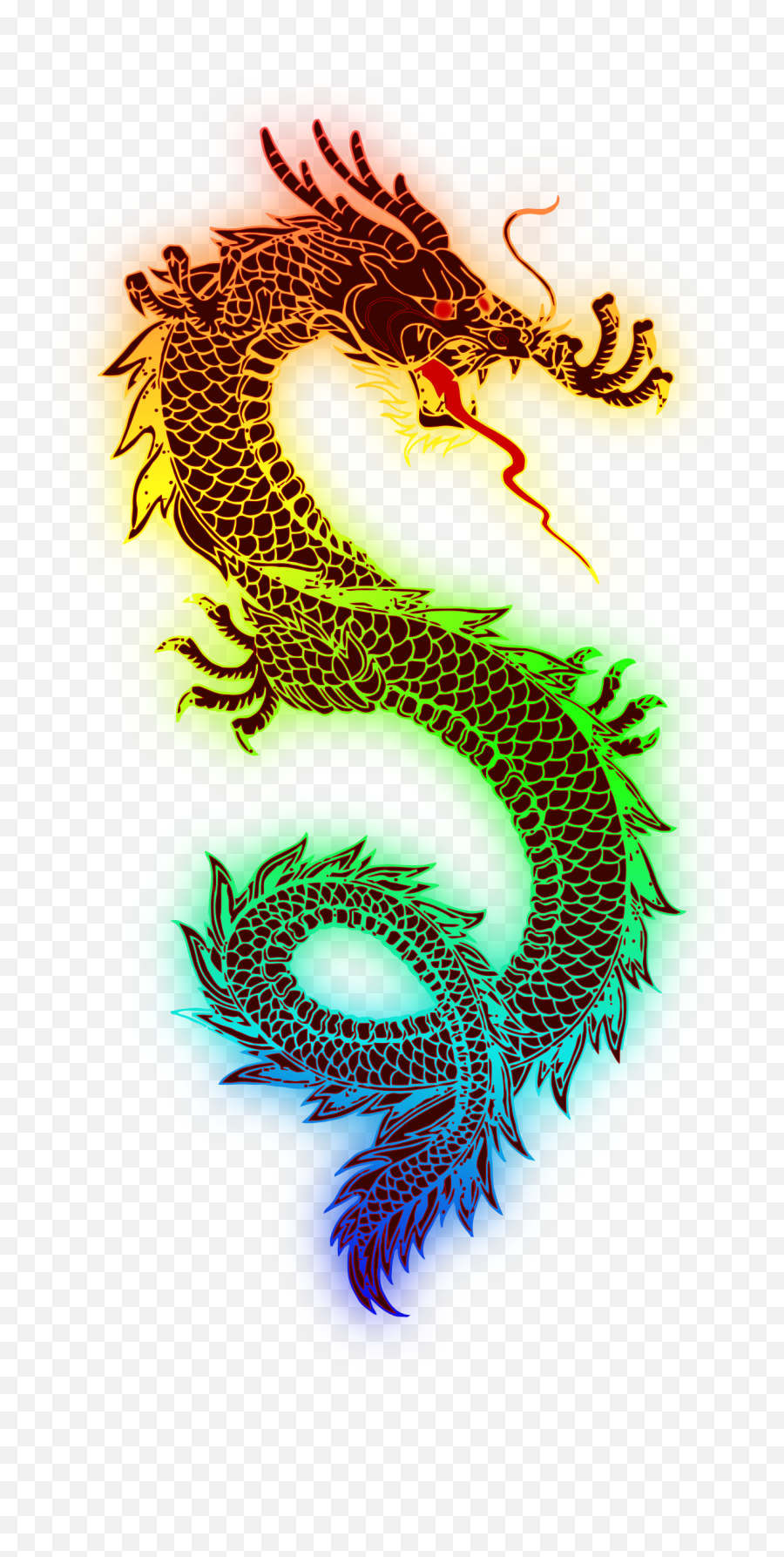 Download Chinese Dragon Free Png Image - Dragon With No Wings,Dragon Clipart Transparent Background