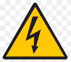 Free Caution Symbol Png Download - Electrical Hazard