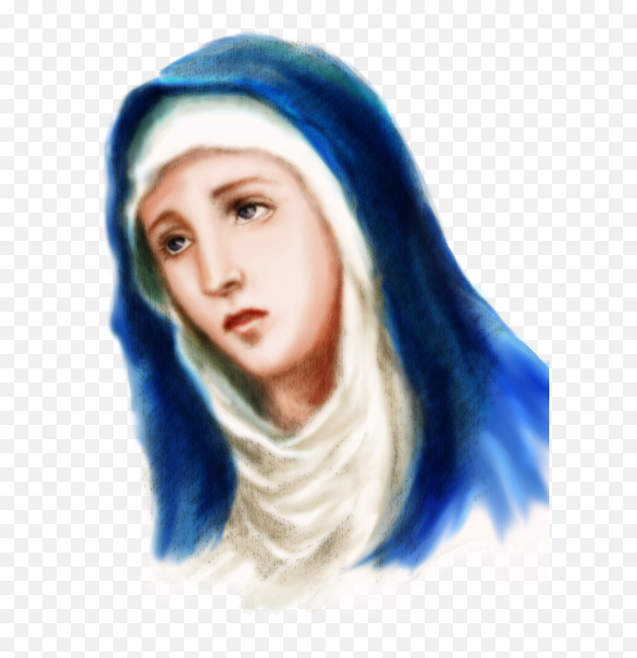 Kk57 Png V57 Images Virgin - Colored Mama Mary Tattoo,Virgin Png
