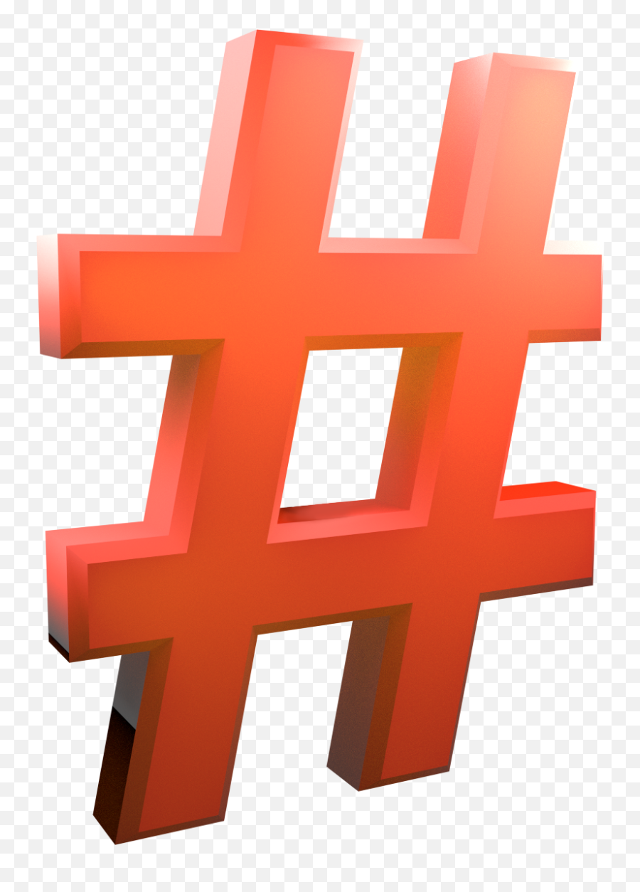 Png Clip Art Transparent - Cross,Hashtag Png