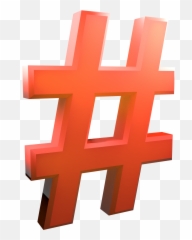 Png Clip Art Transparent - Cross,Hashtag Png