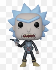 Funko Pop Facehugger Rick - Funko Pop Prison Break Png,Pickle Rick Face Png