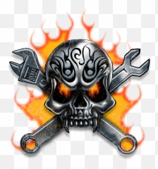 Blast Mens Hoody Tattoo Fire Skull - Badass png