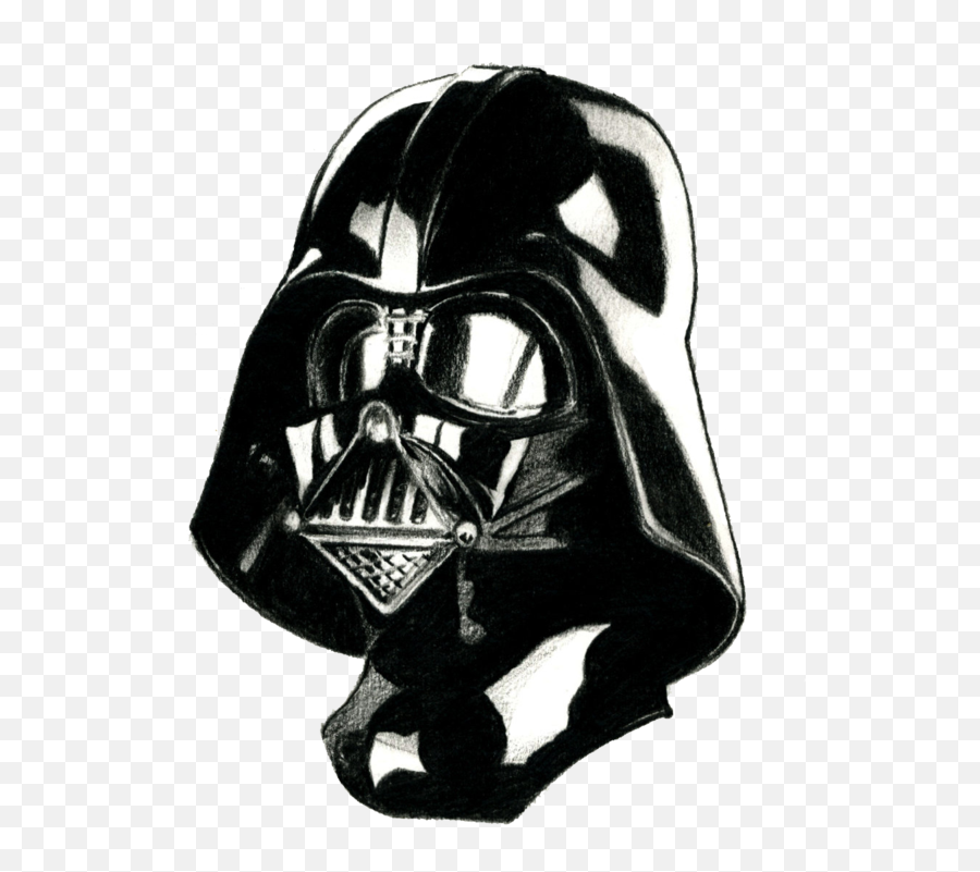 Aviarts Darth Vader Star Wars - Darth Vader Head Drawing Png,Darth Vader Transparent Background