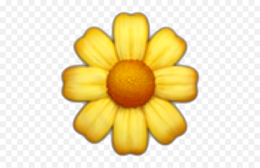 Premades Premade Overay Sticker - Yellow Flower Emoji Png,Yellow Flower Transparent
