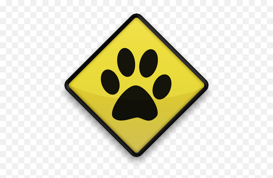 Yellow Paw Print - Clipart Best Paw Print Free Green Png,Cat Paw Print Png
