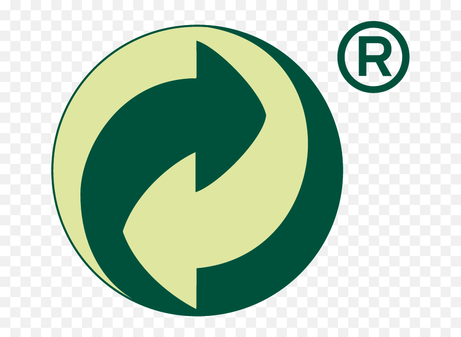 How To Use The Green Dot - Recycling Sign On Packaging Png,Green Circle Logo