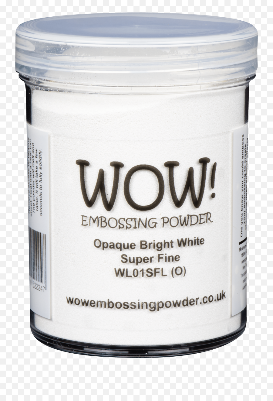 Wl01 Bright White Large Jar - Leavening Agent Png,Jar Transparent Background