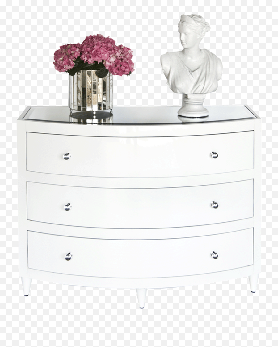 Worlds Away Natalie Dresser White - Nightstand Png,Dresser Png