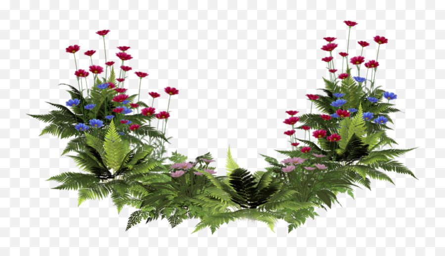 Water Plant Png Picture - Flower Plants Png Transparent,Garden Flowers Png