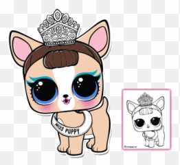 Lol Surprise Doll Png - Lol Miss Puppy