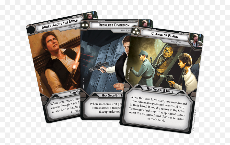 Star Wars Legion Han Solo - Wookie Cards Star Wars Legion Png,Han Solo Png