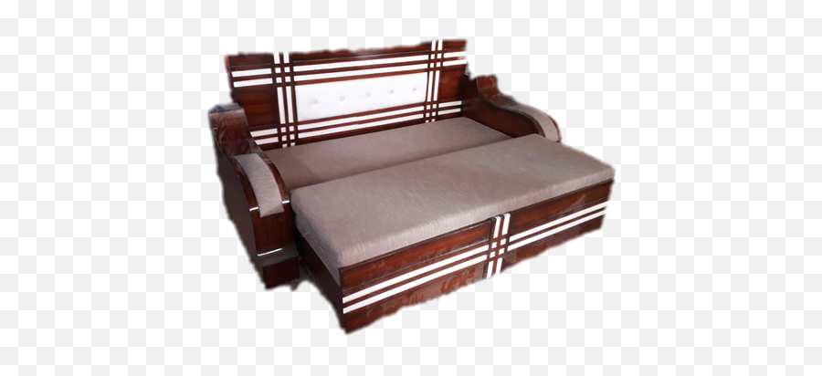 Wooden Modern Sofa Cum Bed For Home - Sofa Cum Bed Png,Cum Png