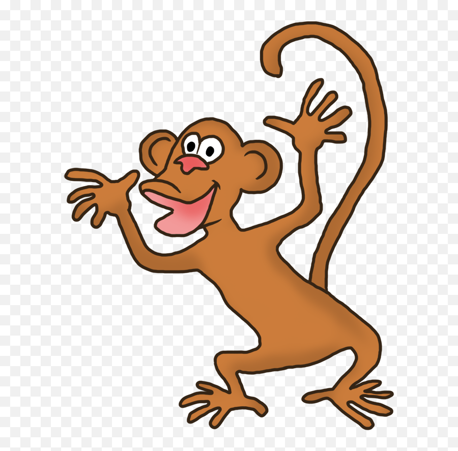 Huge Monkey Clipart Funny - Transparent Background Monkeys Animated Gif Png,Funny Transparent Images
