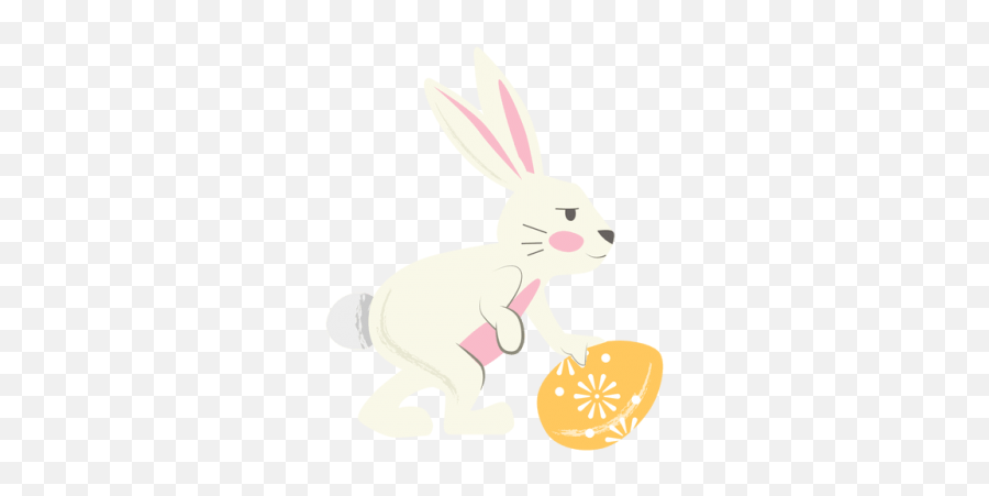 Easter Bunny Vector - Conejo De Pascua Transparente Png,Easter Bunny Transparent Background